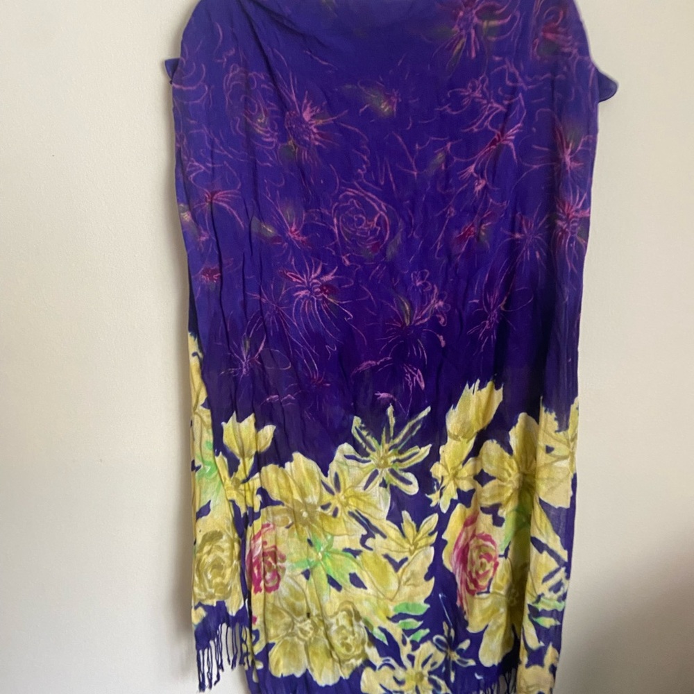 Purple Summer Scarf